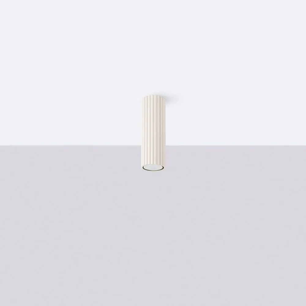 Kremowa lampa punktowa Gleam – Sollux