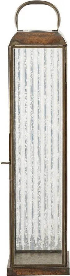 Metalowy/szklany lampion (wysokość 49 cm) Herslev – House Nordic