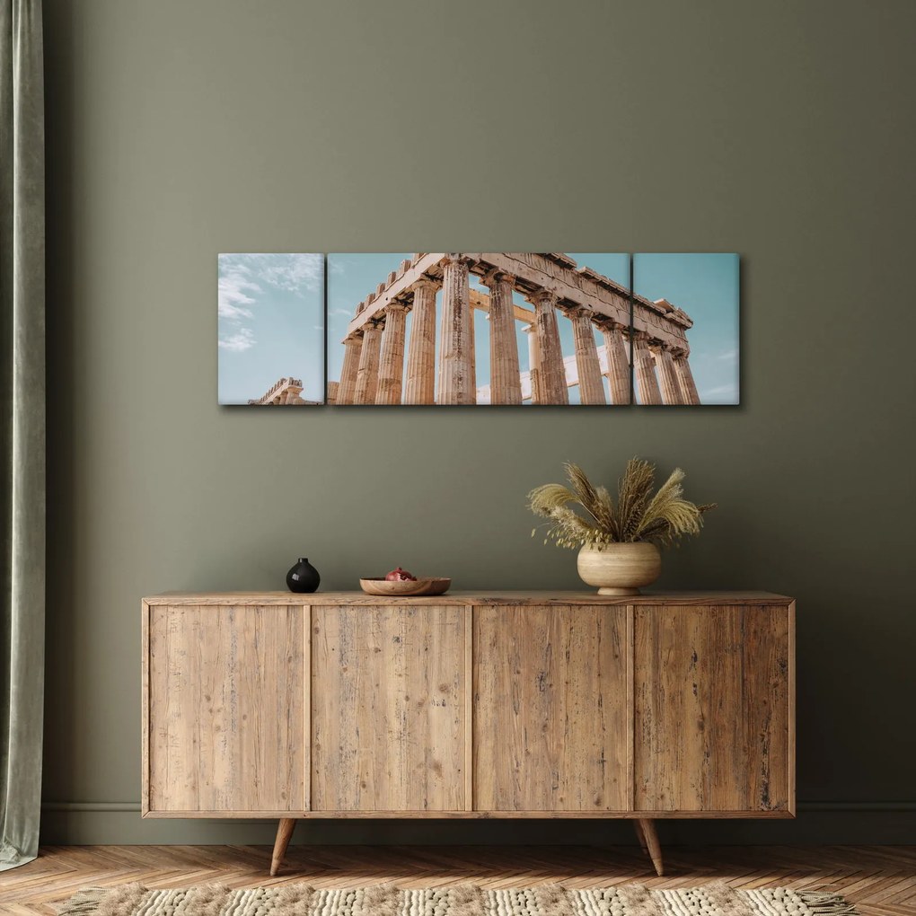 Obraz - Starożytny Akropol (170x50 cm)