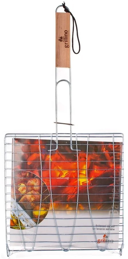 Happy Green Ruszt do grilla na 3 ryby BBQ,  54x27x27cm