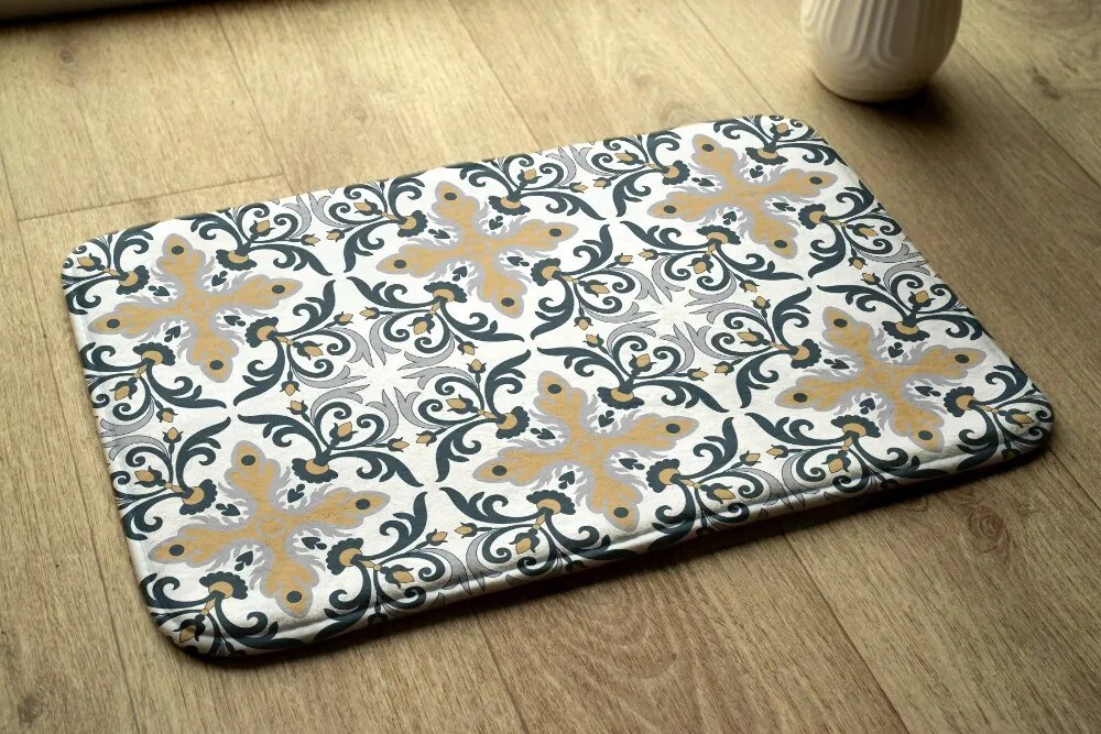 Dywanik łazienkowy antypoślizgowy Dywanik łazienkowy antypoślizgowy Wzory Geometryczne