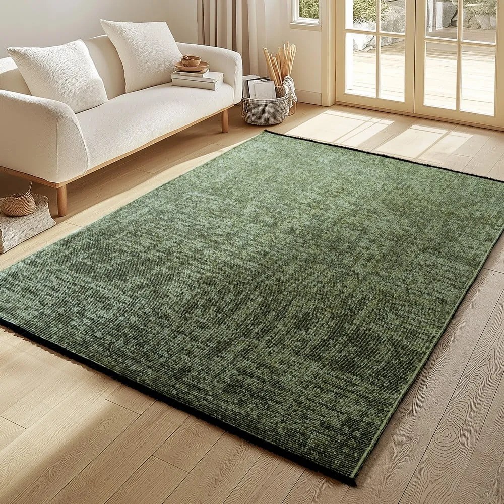 Zielony dywan odpowiedni do prania 120x170 cm Space 1900 – Ayyildiz Carpets