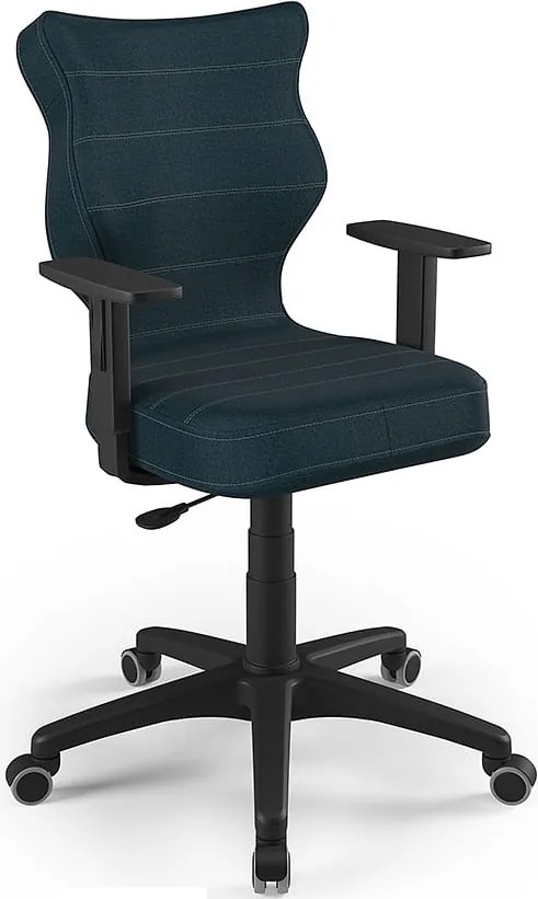 Obrotowe krzesło do biurka Duo Black rozmiar 6 (159-188 cm)