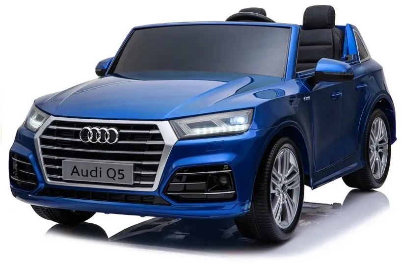 Pojazd na akumulator nowe audi q5 2-osobowe niebieskie lakierowane