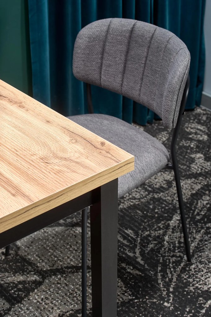 Nierozkładany stół w stylu industrialnym Cobalt