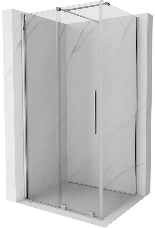 Mexen Velar kabina prysznicowa rozsuwana 150 x 100 cm, transparent, chrom - 871-150-100-01-01