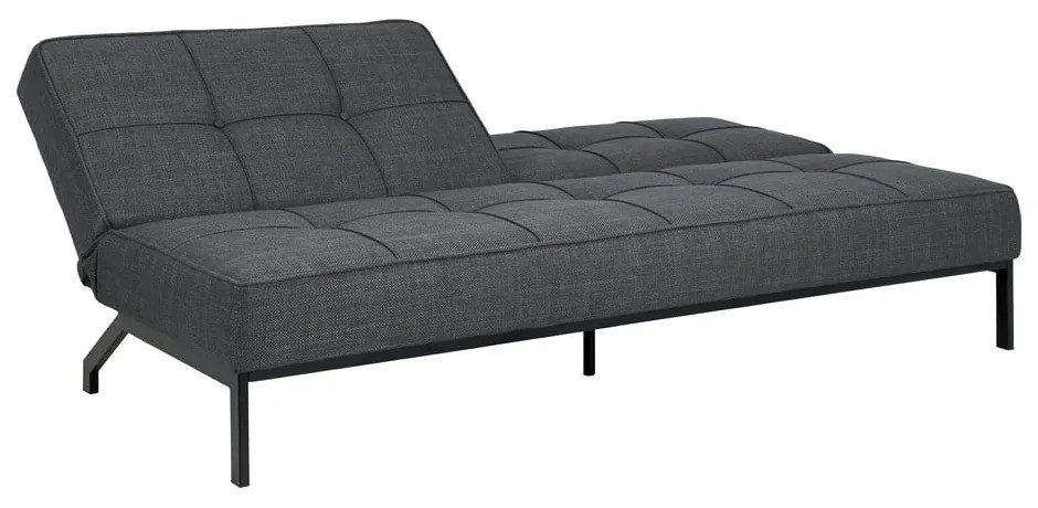 Ciemnoszara rozkładana sofa 198 cm Perugia – Actona