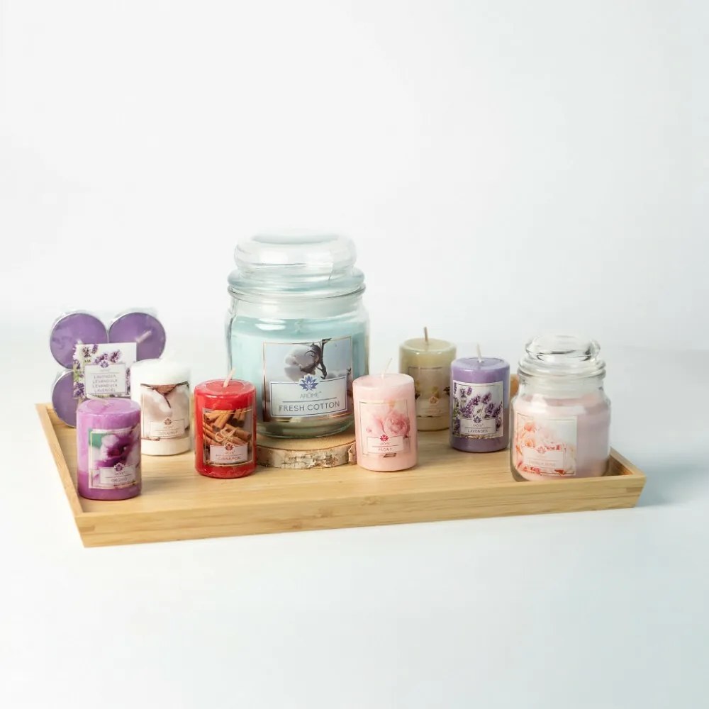 ARÔME Zestaw upominkowy świec, 9 zapachów