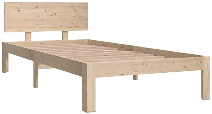 Pojedyncze sosnowe łóżko 90x200 S7-R80