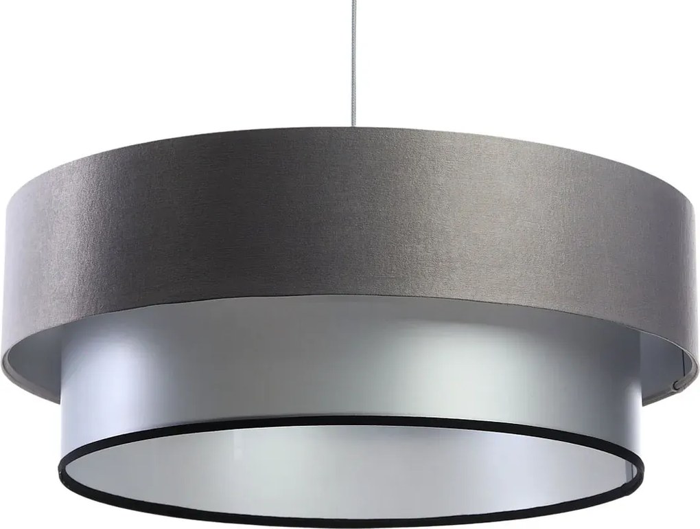 Lampa wisząca glamour z podwójnym abażurem - S424 L6-P25