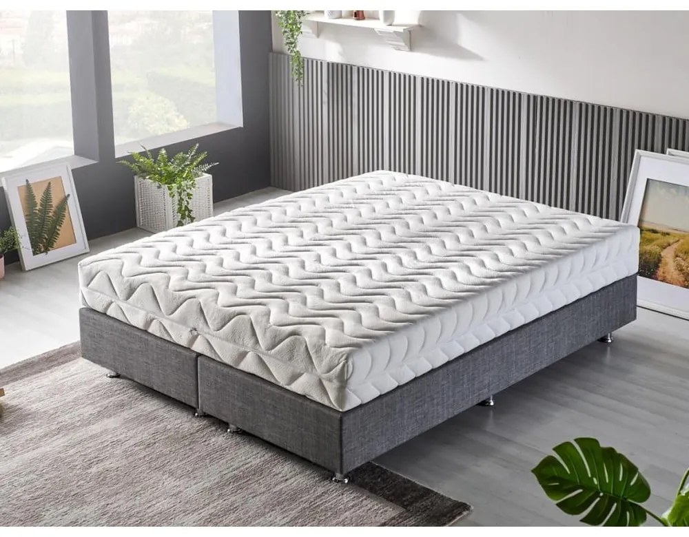 Średnio twardy/miękki sprężynowy materac dwustronny 120x200 cm Niron – Kalune Design