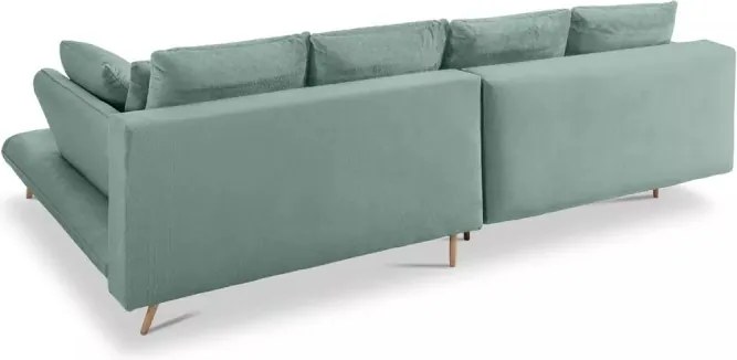 Narożnik MONTE z funkcją spania pojemnikiem i poduszkami