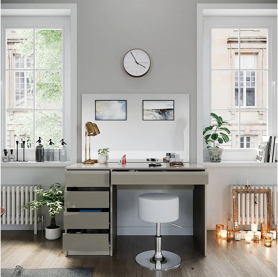 Toaletka szary 120x55x75 sherry