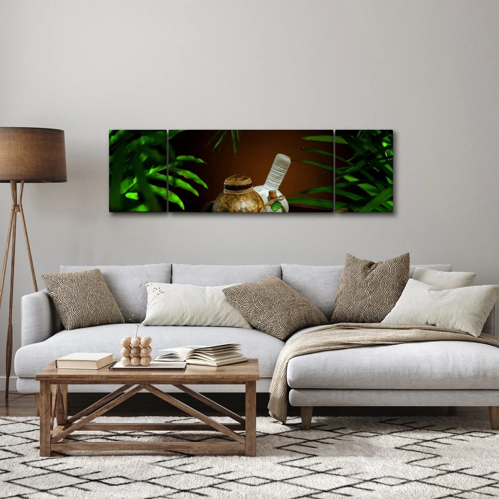 Obraz rzeczy spa (170x50 cm)