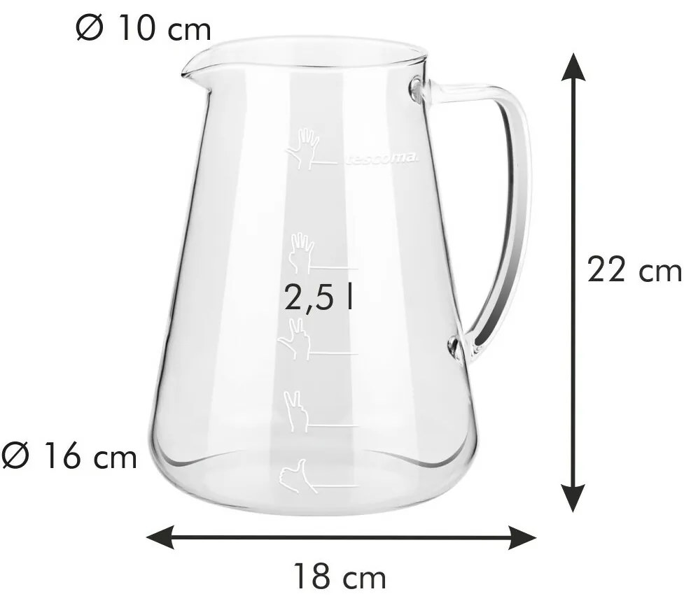 Tescoma Dzbanek na piwo myBEER, 2,5 l