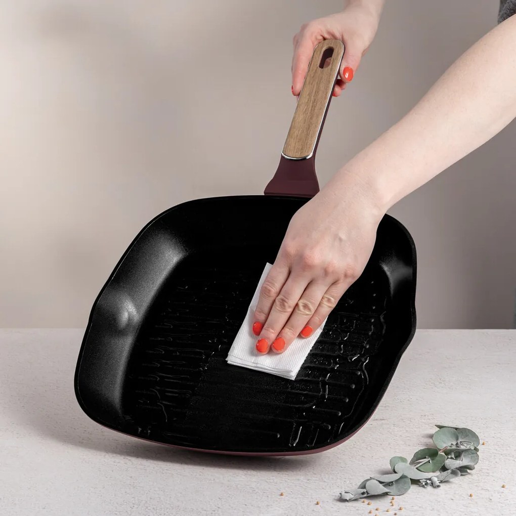 BerlingerHaus Zestaw patelni z powłoką tytanowąLeonardo Nordic, 3+1 szt.