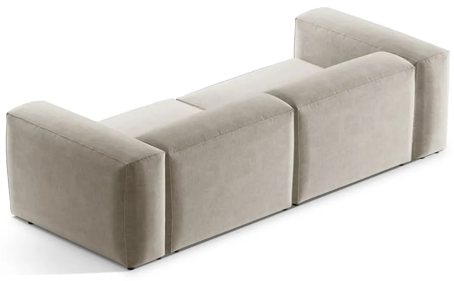 Beżowa sofa 264 cm Bergamo – Cosmopolitan Design