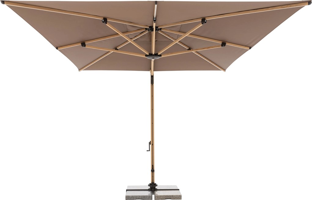 Doppler ALU WOOD XL 400 x 300 cm brązowa