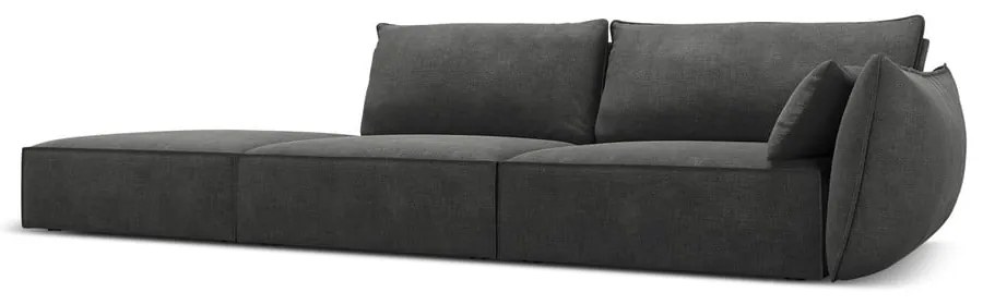 Szary szezlong (prawostronny) Vanda – Mazzini Sofas