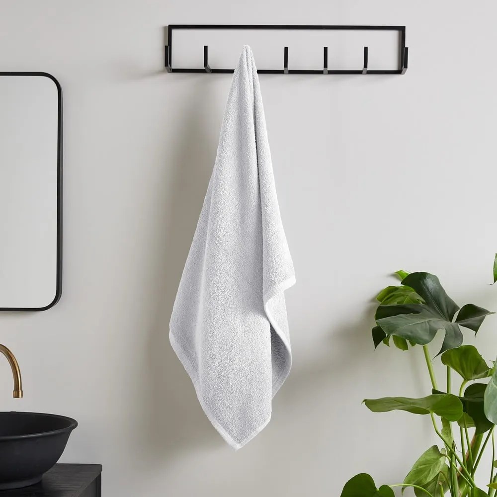 Białe bawełniane ręczniki szybkoschnące zestaw 8 szt. Quick Dry – Catherine Lansfield