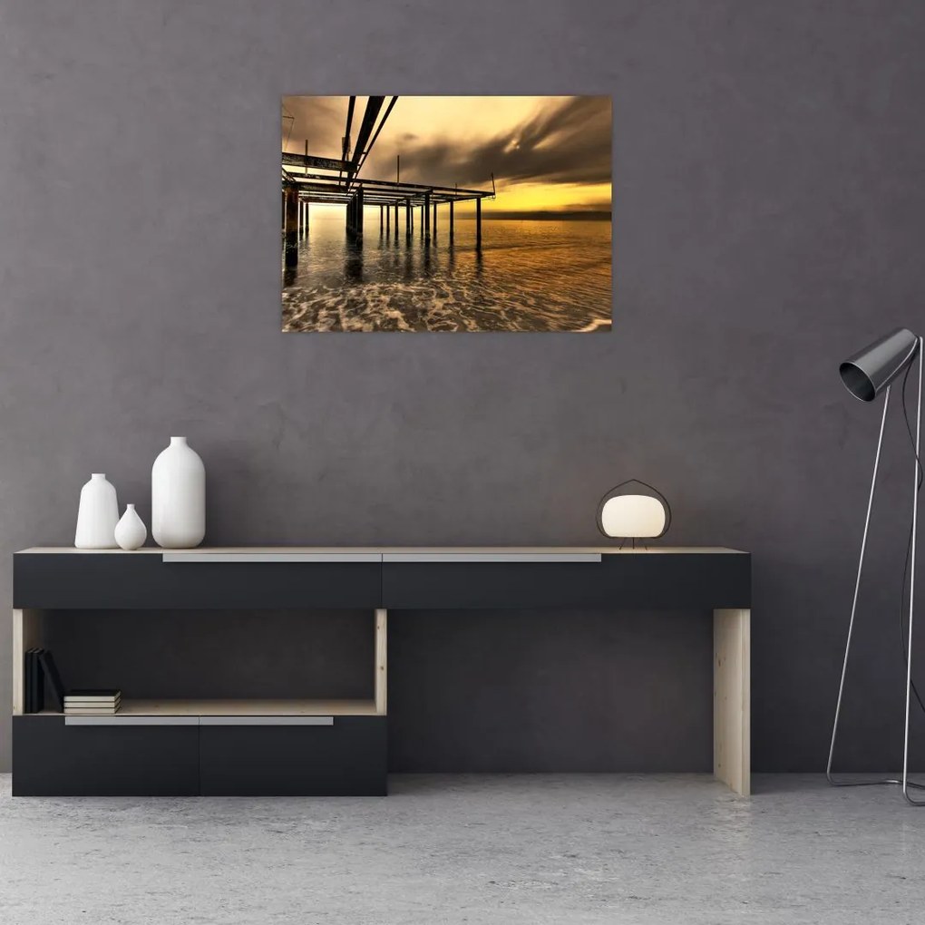 Obraz - Architektura nad wybrzeżem (70x50 cm)