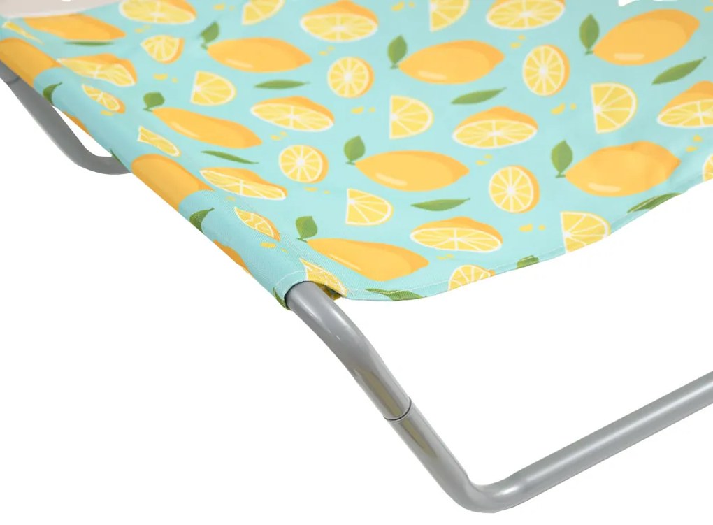 Składany leżak plażowy SAND LEMON
