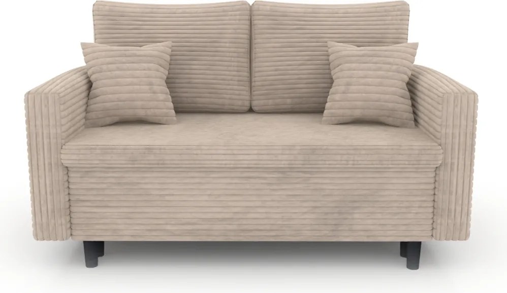 Sofa kanapa 2 os z funkcją spania LIVIA Jasny szary