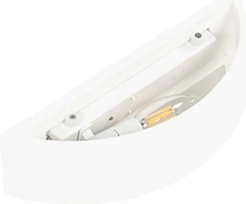 Rustykalna lampa ścienna gipsowa - Aurel Novo