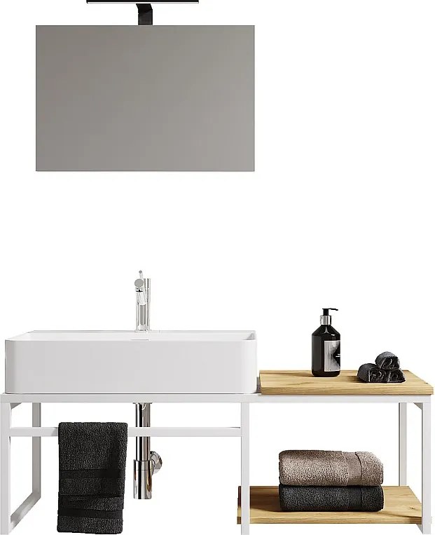 3 szt. Meble łazienkowe umywalkowe Bitila 100 V1