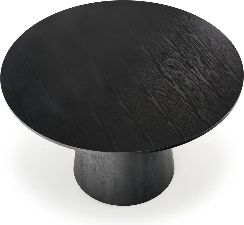 Okrągły stół na masywnej podstawie Ginter