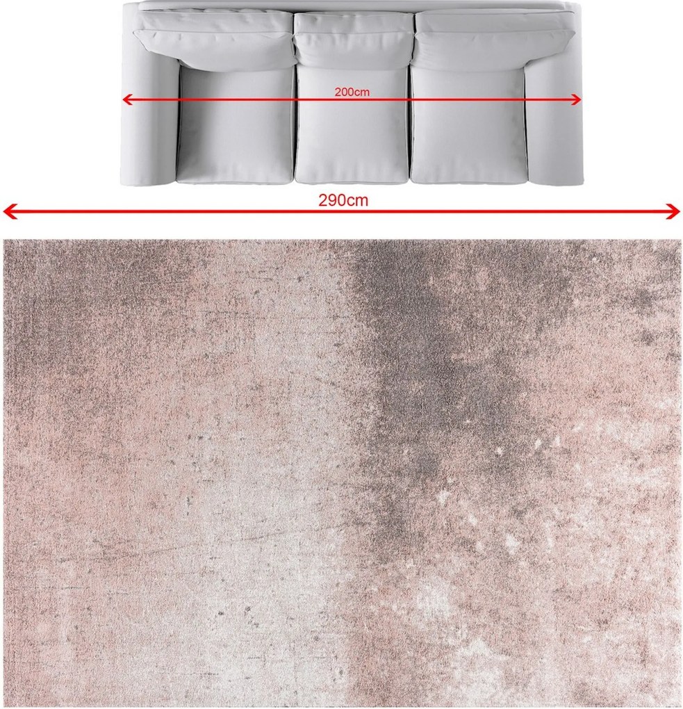 Dywan Softness cream rose 200x290cm