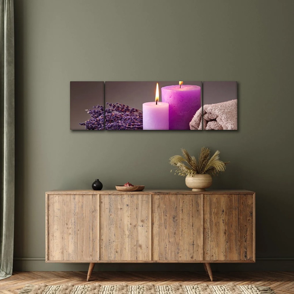 Obraz rzeczy spa (170x50 cm)