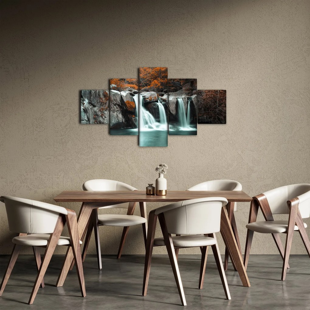 Obraz - Wodospady (125x70 cm)