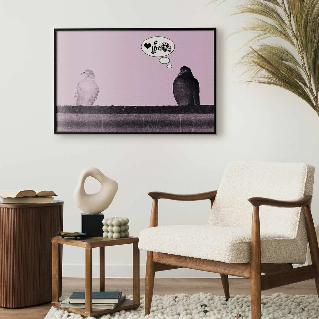 Plakat Zaloty 42x29,7 cm z ramą czarną bez marginesu ARTGEIST B