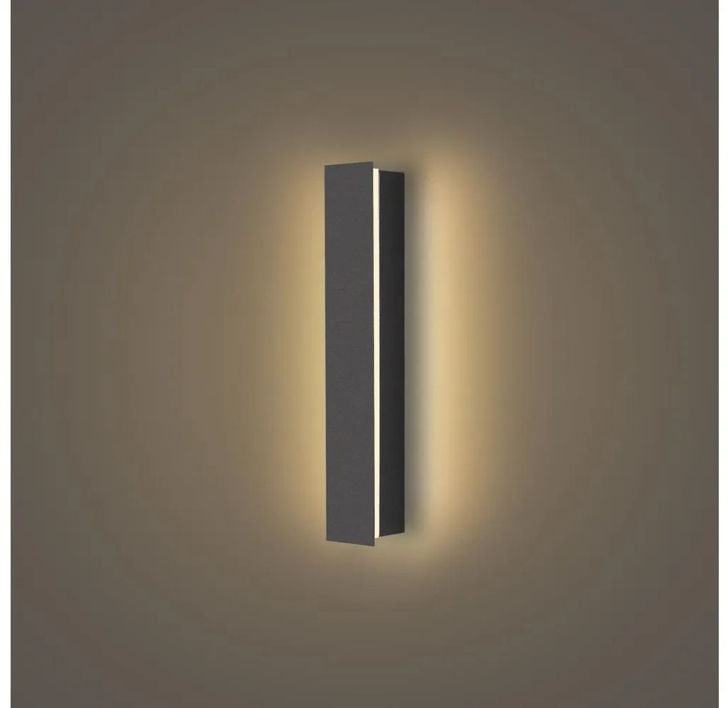 Brilagi - Zewnętrzny kinkiet LINEAR LED/8W/230V 3000K IP65 antracyt