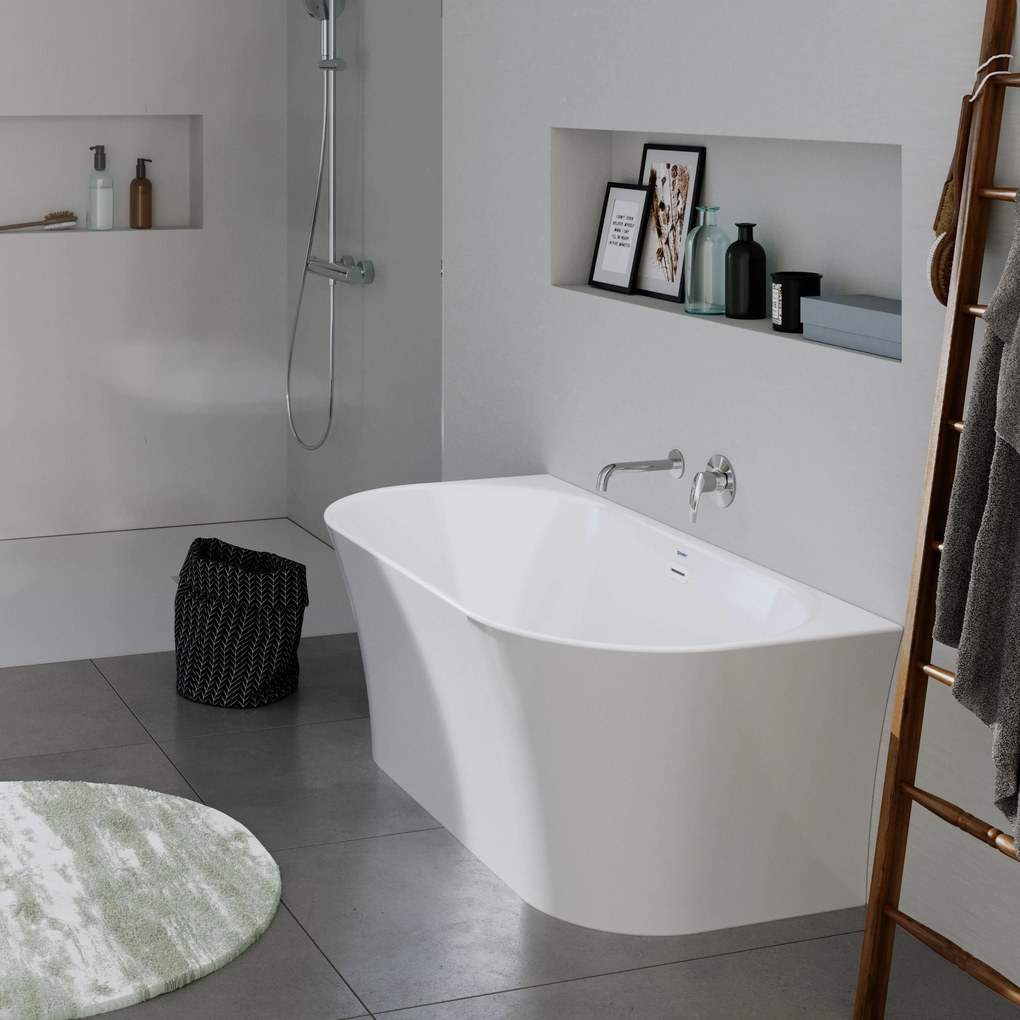 Wanna przyścienna Duravit DuraDelfi