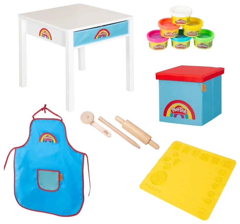 Stolik dla dzieci 55x55 cm roba x Play-Doh Creative Craft – Roba