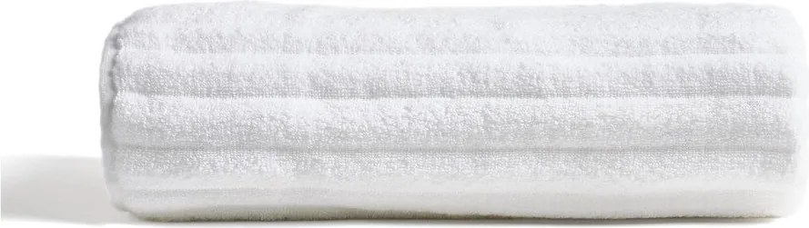 Biały bawełniany ręcznik kąpielowy frotte 70x140 cm Navira – Kave Home