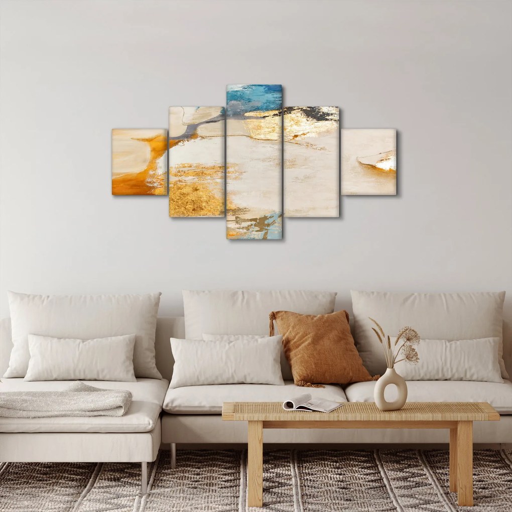 Obraz - Abstrakcja (125x70 cm)