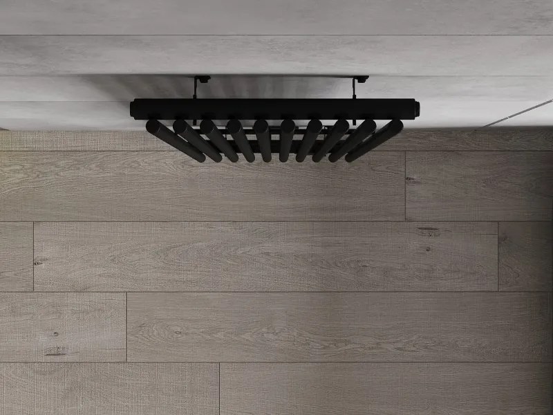 Mexen Tulsa grzejnik dekoracyjny 1600 x 420 mm, 613 W, czarny - W219-1600-420-00-70