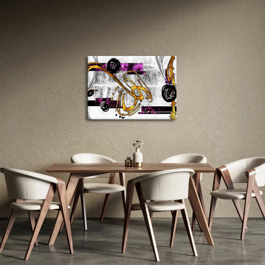 Obraz abstrakcji (70x50 cm)