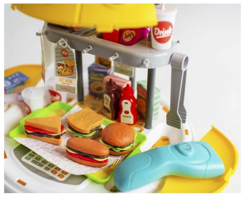 Woopie sklep fast food 3w1 plecak projektor ufo 60 el.