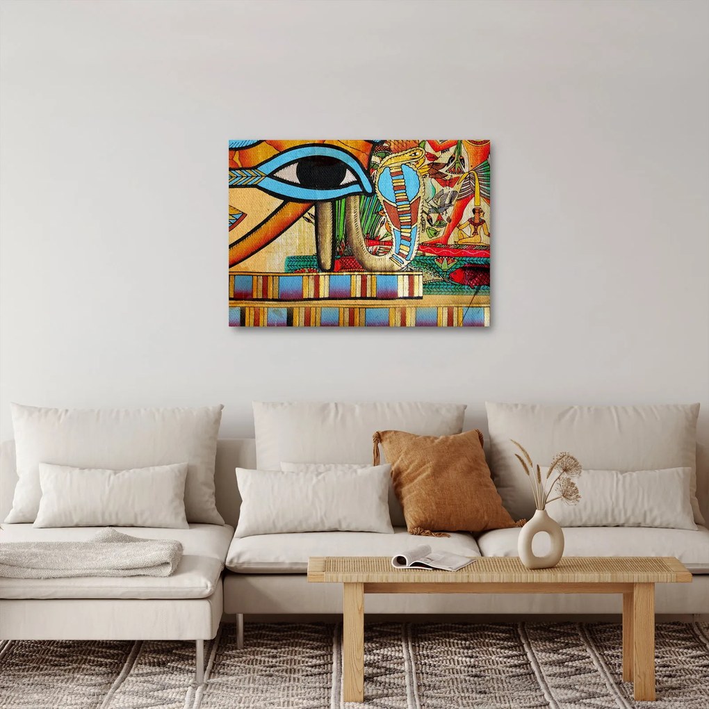 Obraz motywami egipskimi (70x50 cm)