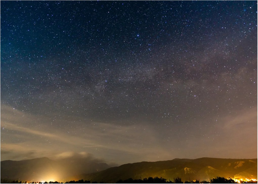 Obraz nocnego nieba (70x50 cm)