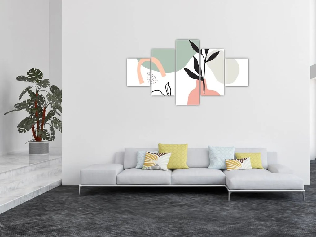 Obraz - Kwiaty w wazonie N⁰3 (125x70 cm)