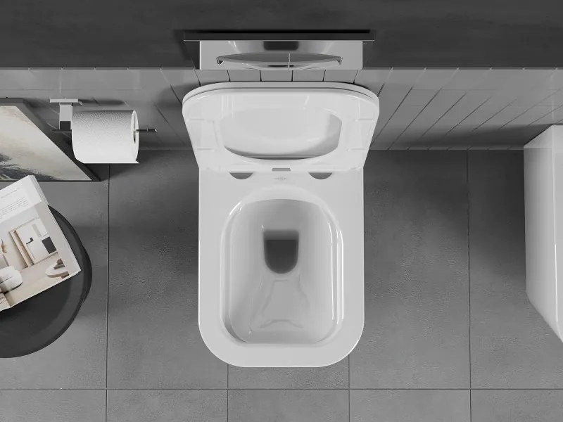 Mexen Teo miska wc Rimless, biała połysk - 3385XX00
