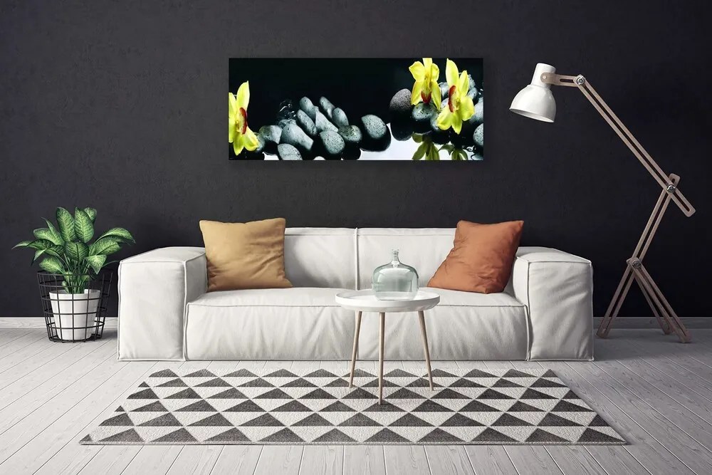 Obraz na płótnie Egzotyczny Kwiat Orchidei