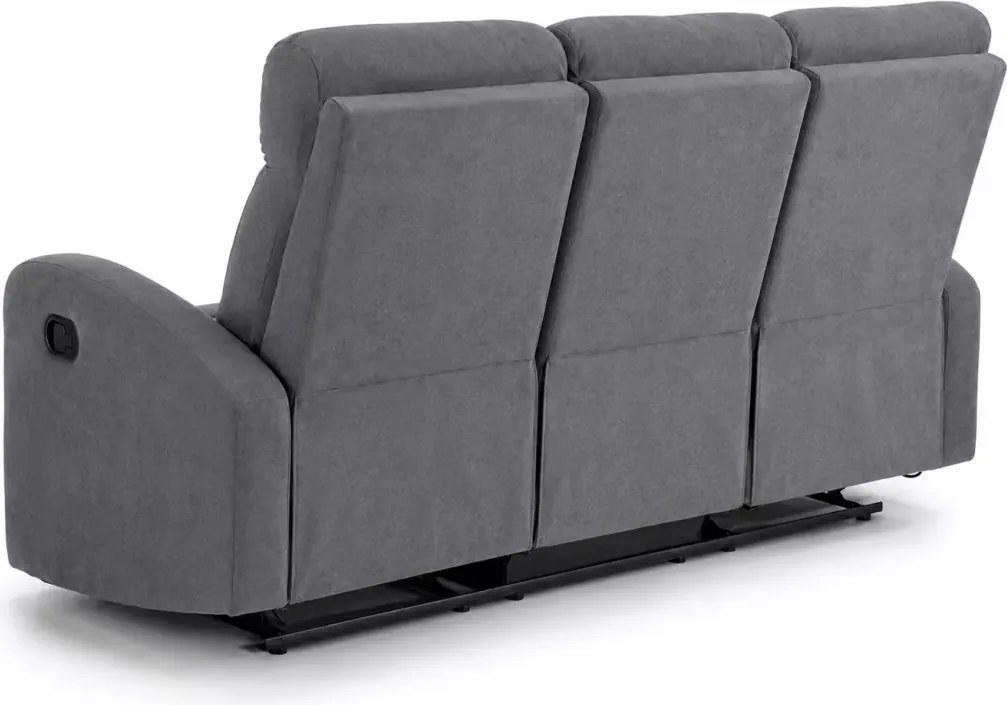 Sofa Oslon z wysuwanym podnóżkiem - wypoczynkowa sofa do salonu