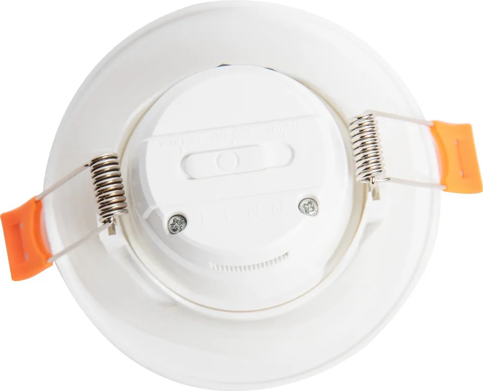 Zestaw 6 białych reflektorów wpuszczanych z LED Dim to Warm 7W IP65 - Blanca