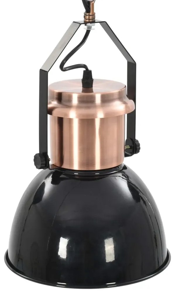 Czarna lampa wisząca w stylu loftowym 2 sztuki - EX156 P1-H59